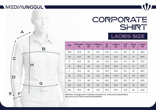 Baju Korporat Kementerian Pendidikan Malaysia Readystock Wanita Long Sleeve